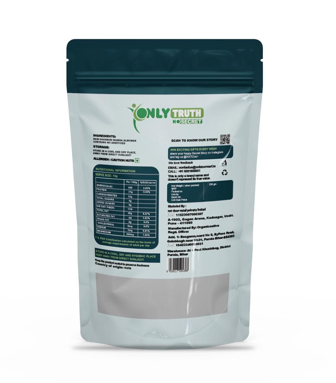 Almonds 250g - Image 2