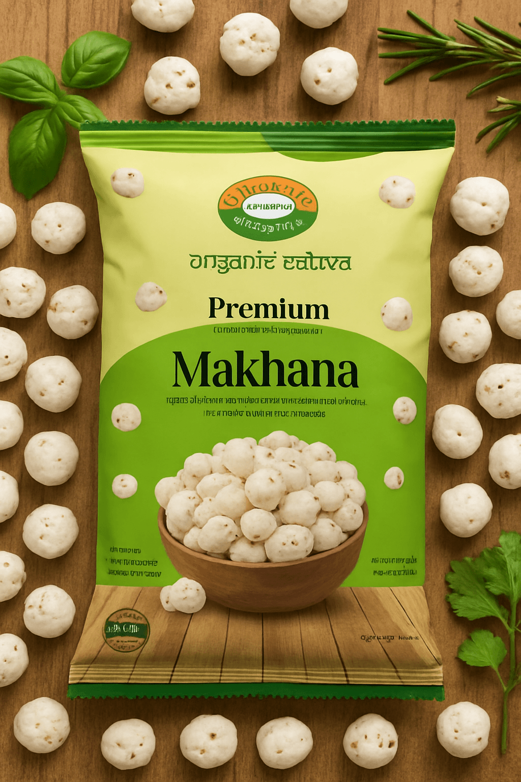 Organic Sattva Premium Makhana (250 gm)