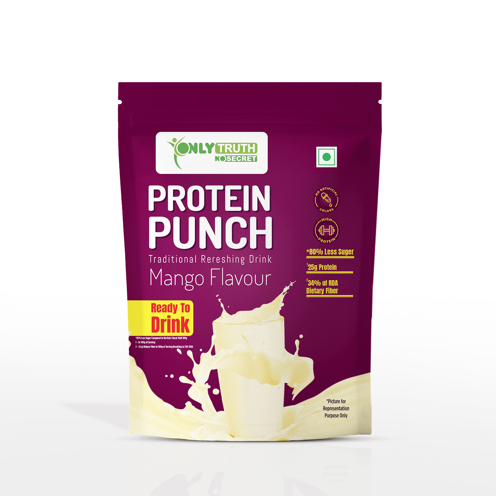 Only Truth Mango Protein Punch Ready to Drink 150g