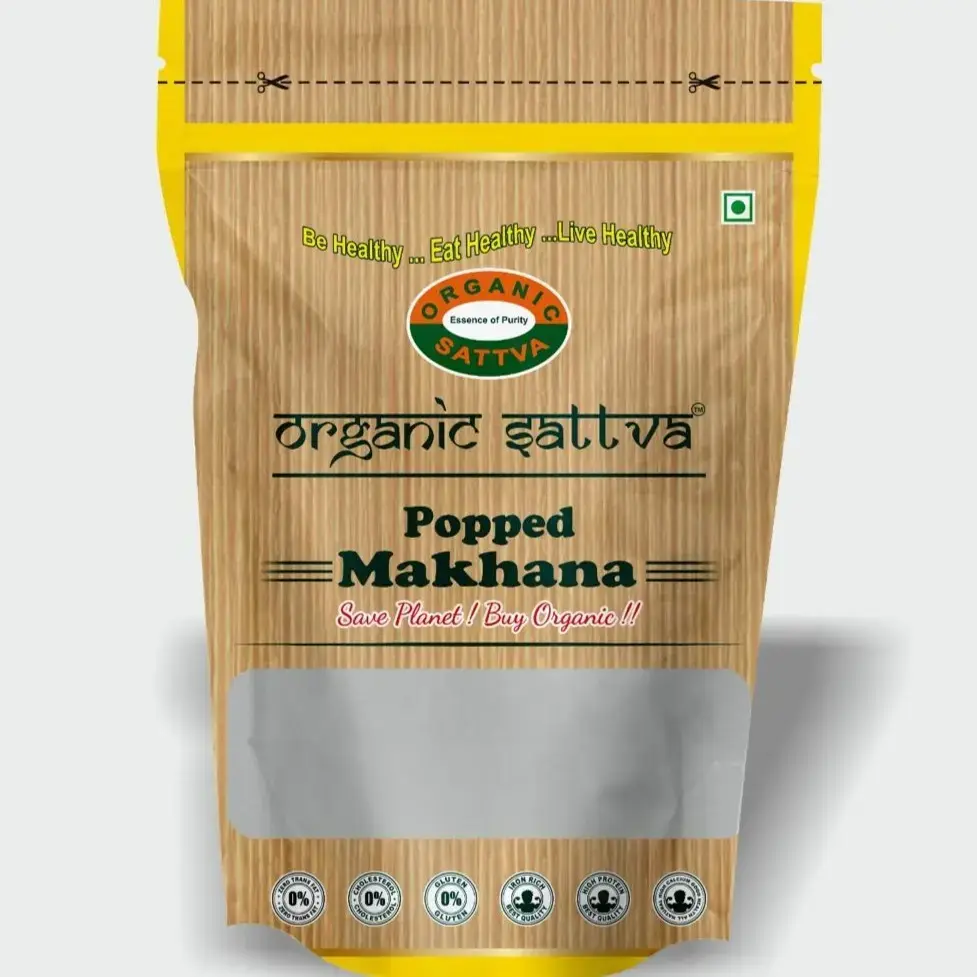 Organic Sattva Popped Makhana (250 gm)