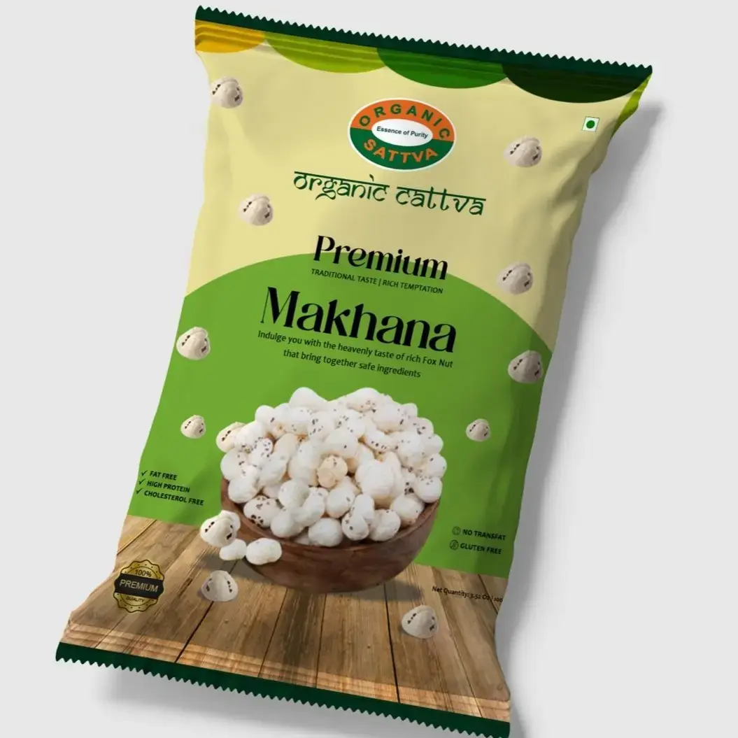 Organic Sattva Premium Makhana (250 gm)