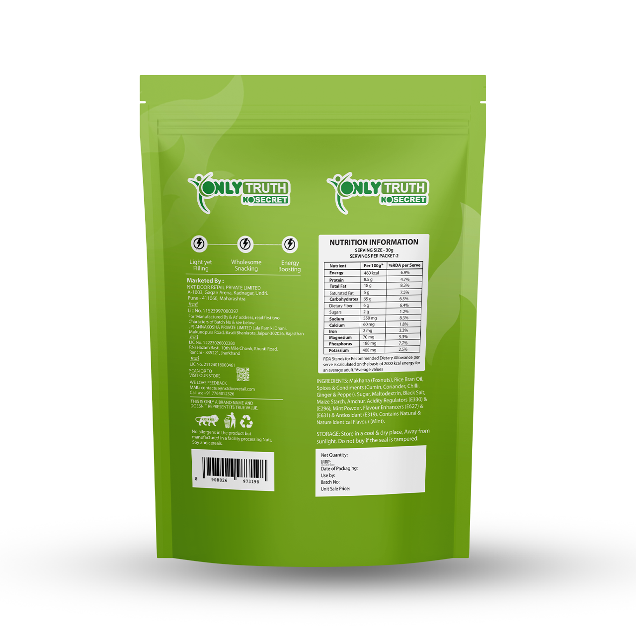 Mint Masti Makhana — 25g