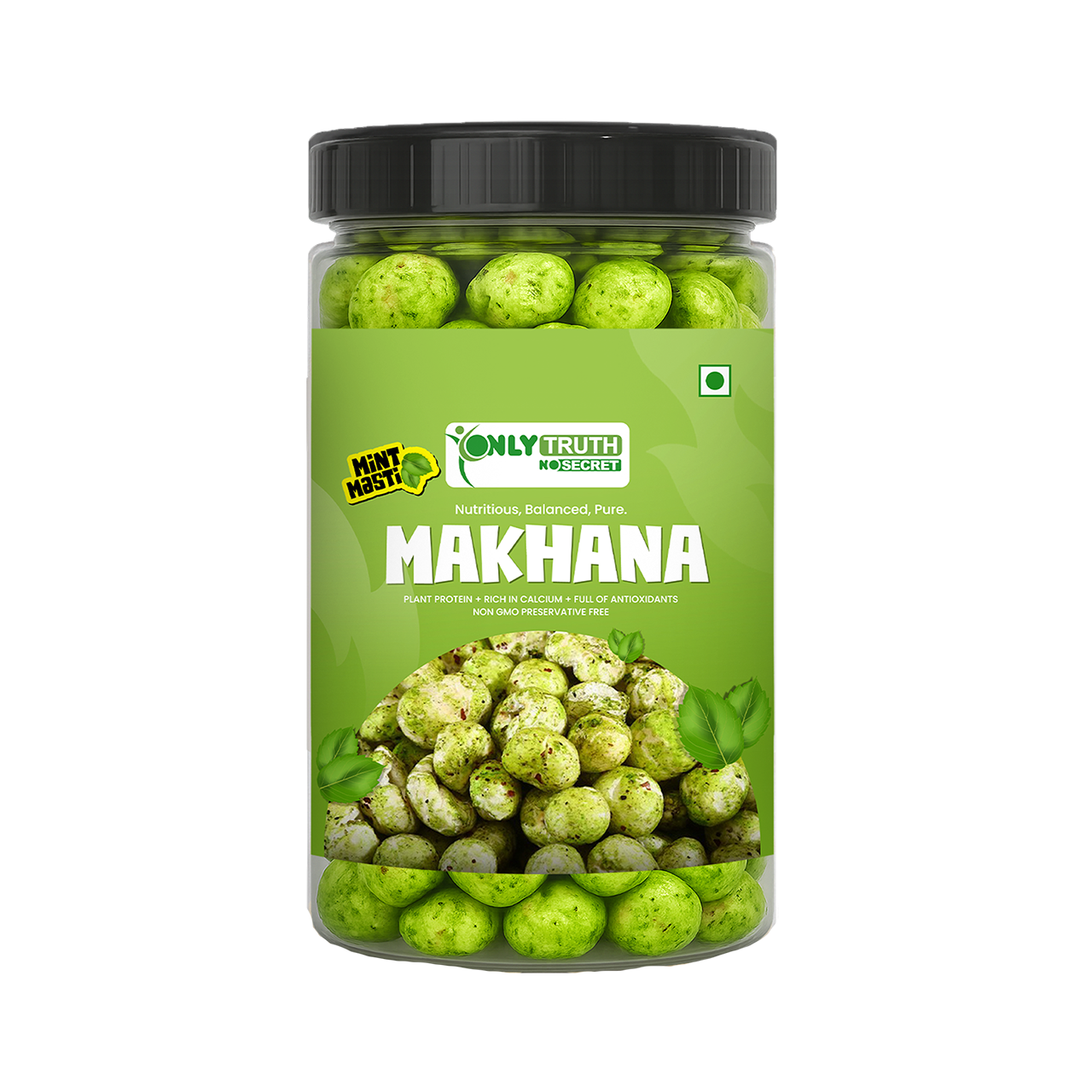 Mint Masti Makhana — Roasted Jar 60g