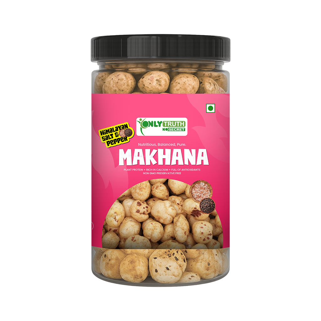 Himalayan Salt & Pepper Roasted Makhana — 60g Jar
