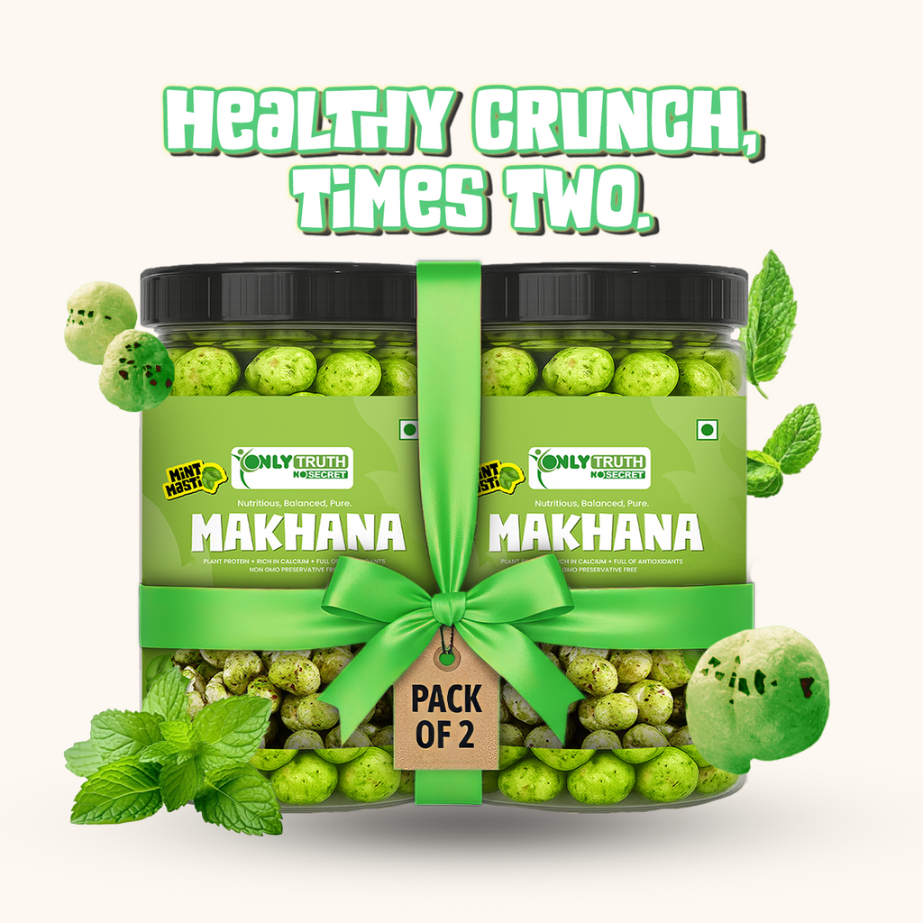 Mint Masti Makhana — Roasted Jar 60g
