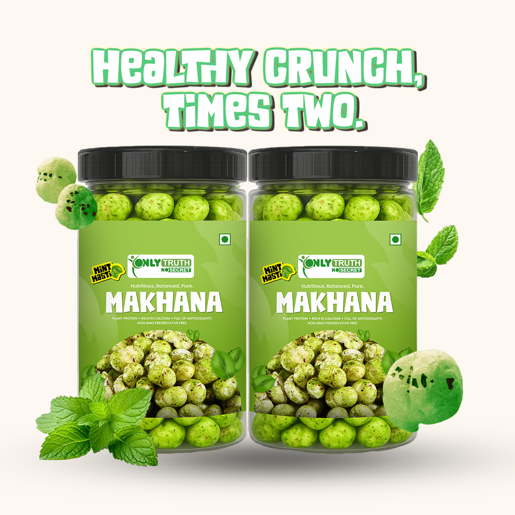Mint Masti Makhana — Roasted Jar 60g