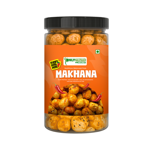 Fiery Peri Peri Roasted Makhana — 60g Jar