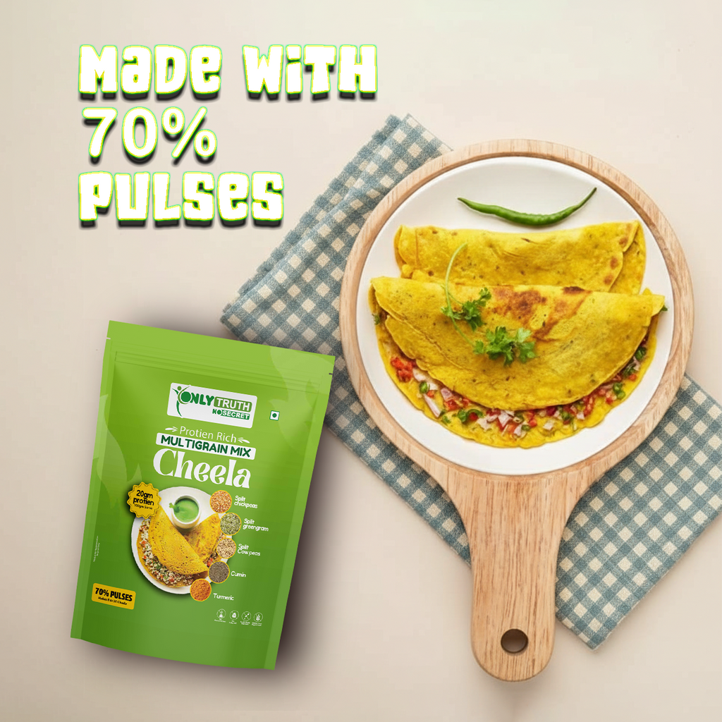 Protein Rich Multigrain Mix Cheela