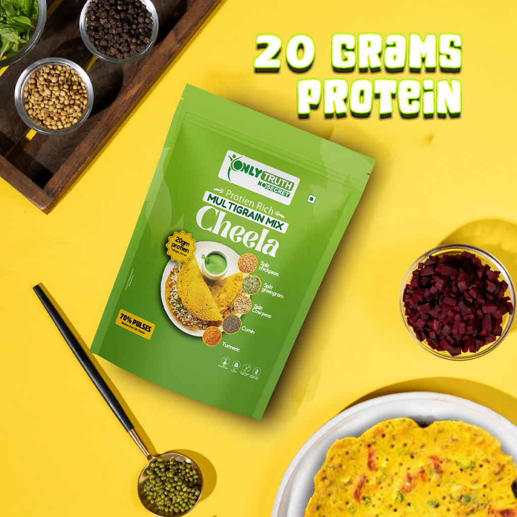 Protein Rich Multigrain Mix Cheela